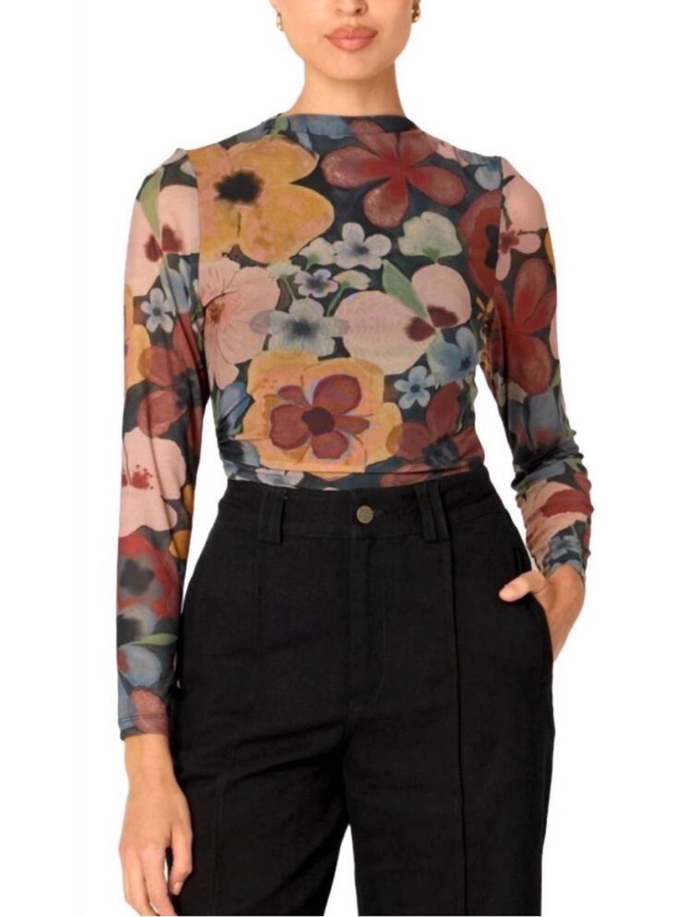CLEOBELLA long sleeved remy top in foraged violets | L